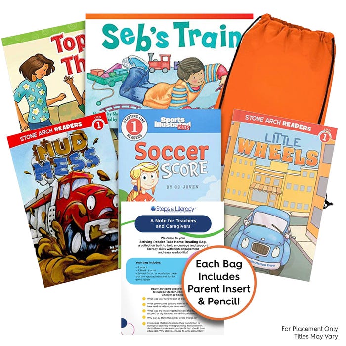 Achieve It! Take Home Bag Striving Readers, Grade 1