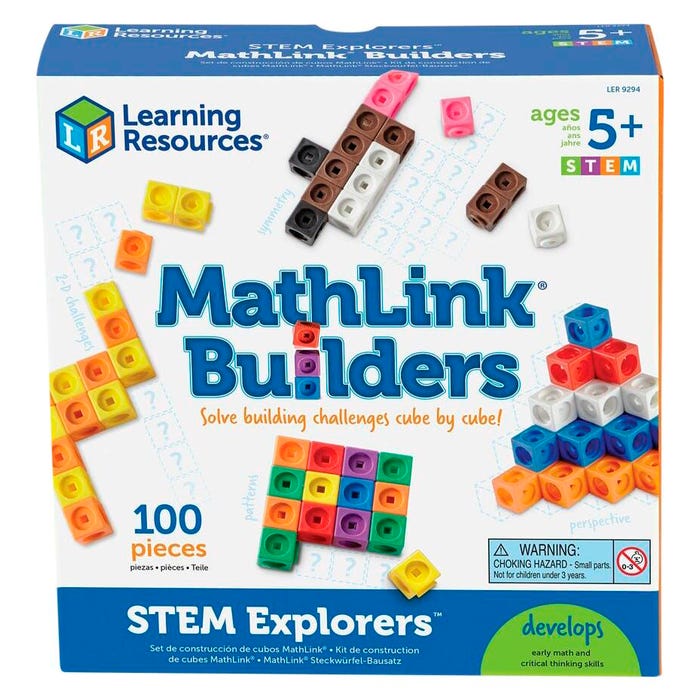 Learning Resources STEM Explorers Mathlink Builders
