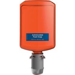 Georgia Pacific Antimicrobial Foam Soap, 1000ml, Pack of 4, Orange, Item Number 1587418