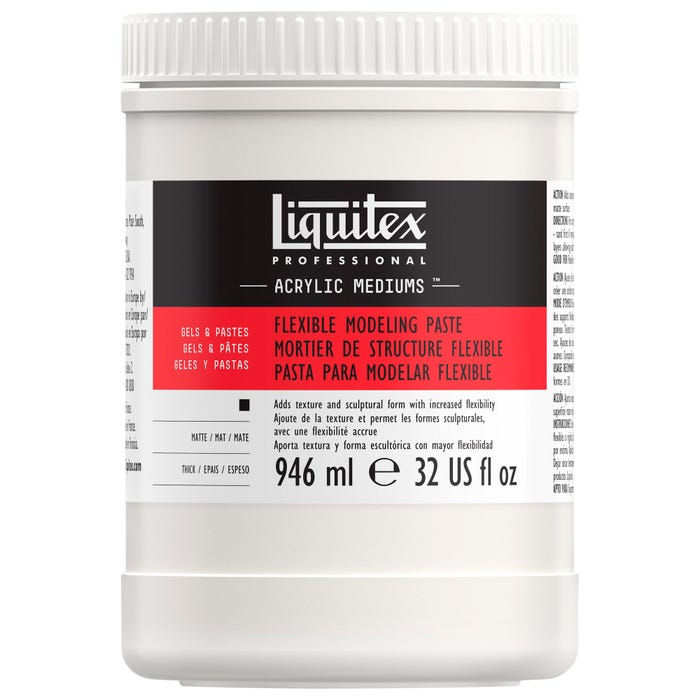 Liquitex Flexible Non-Toxic Modeling Paste, 32 oz