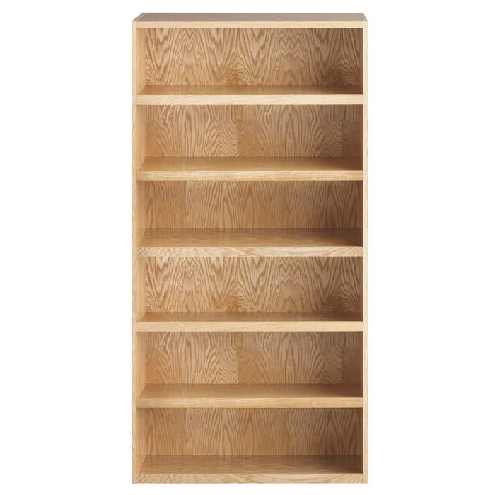 Diversified Spaces Chemical Shelving, 6 Shelves, 36 x 16 x 72 Inches, Oak, UV Chemical Resistant