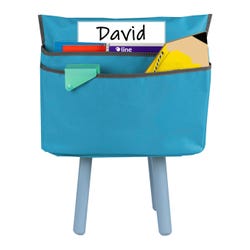 C-Line Medium Chair Cubbie, 15 Inches, Seaside Blue, Item Number 2100620