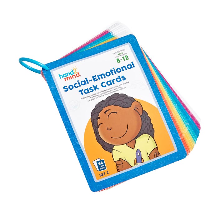 Hand2Mind Social-Emotional Task Cards, Grades 3 to 6