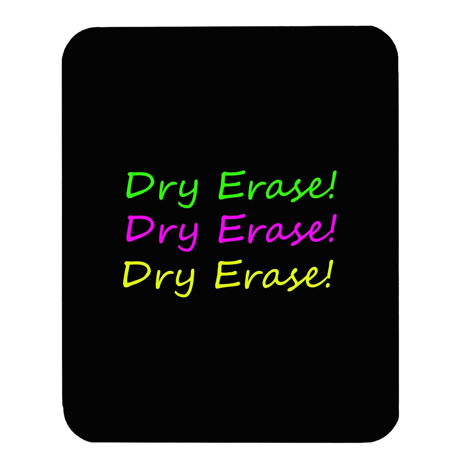 Flipside Black Dry Erase Board, 9 x 12 Inches 1439089