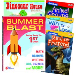 Teacher Created Materials Learn-at-Home Summer Reading Bundle, Grade 1, Set of 5
