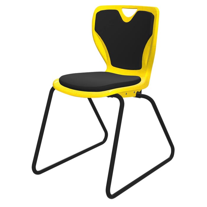 Classroom Select Contemporary Sled Base Chair, Padded
