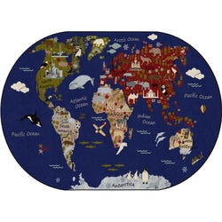 Flagship Carpets World Traveler Carpet, Rectangle 4002408
