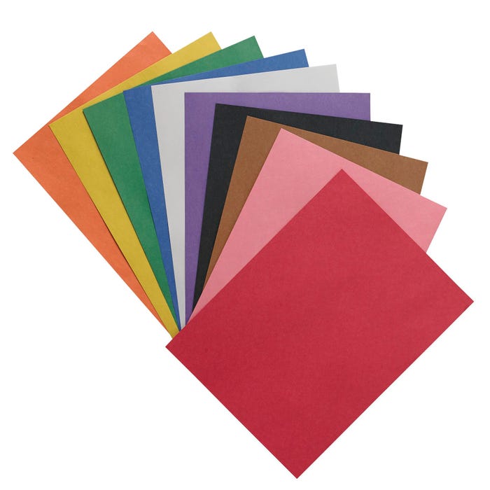 Prang Construction Paper Swatch Book