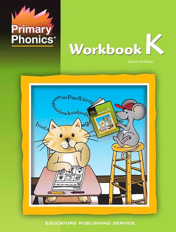 Image for Primary Phonics, Workbook K from School Specialty