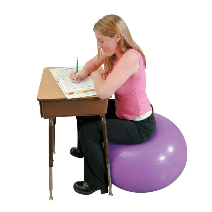 Abilitations StayN'Place Ball, 37 Inches, Color May Vary