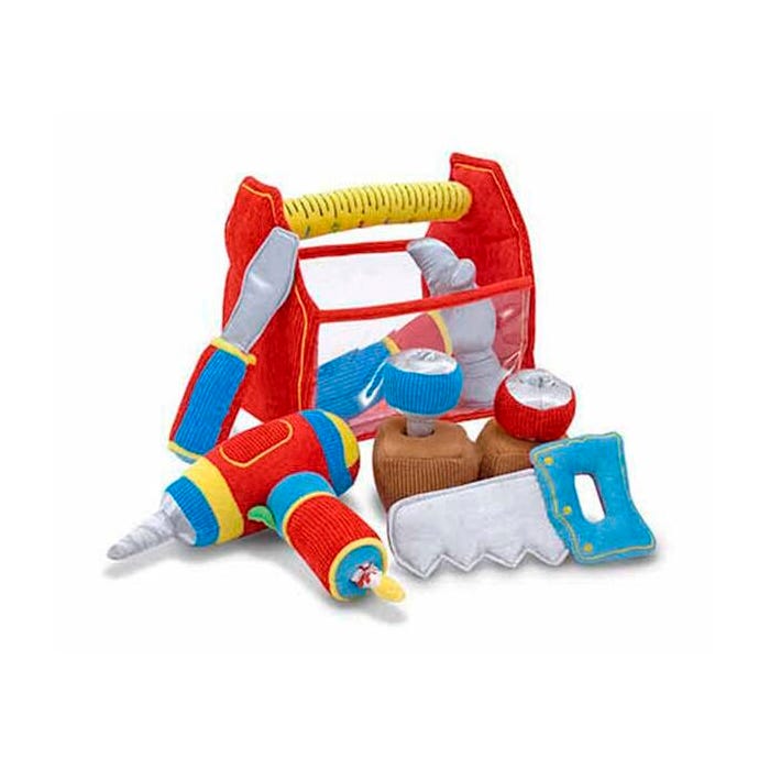 Melissa & Doug Toolbox Fill and Spill, 9 Pieces