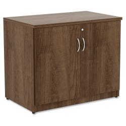 Image for Lorell Laminate Storage Cabinet, 36 x 22-1/2 x 29-1/2 Inches, Walnut from School Specialty