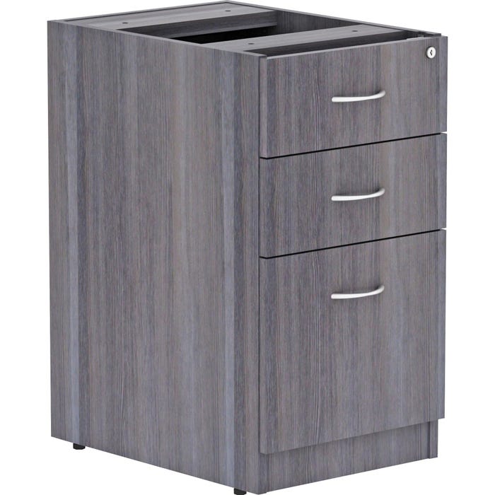 Classroom Select Box/Box/File Fixed File Cabinet, 16 W x 22 D x 28-1/3 H inches, Weathered Charcoal Color