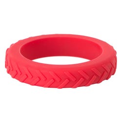 Chewigem Chew Bracelet with Small Treads, Red, Item Number 2103431