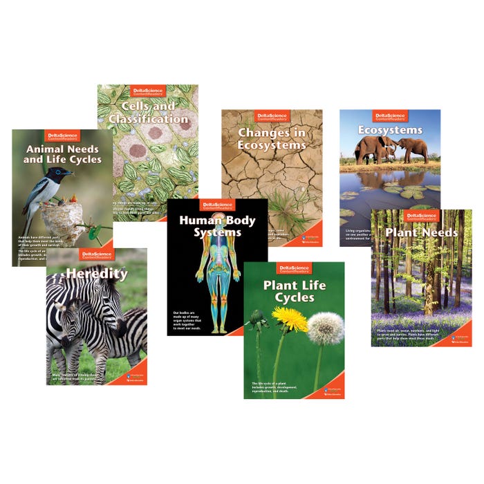 Delta Science Content Readers Life Science Red Edition, Class Bundle