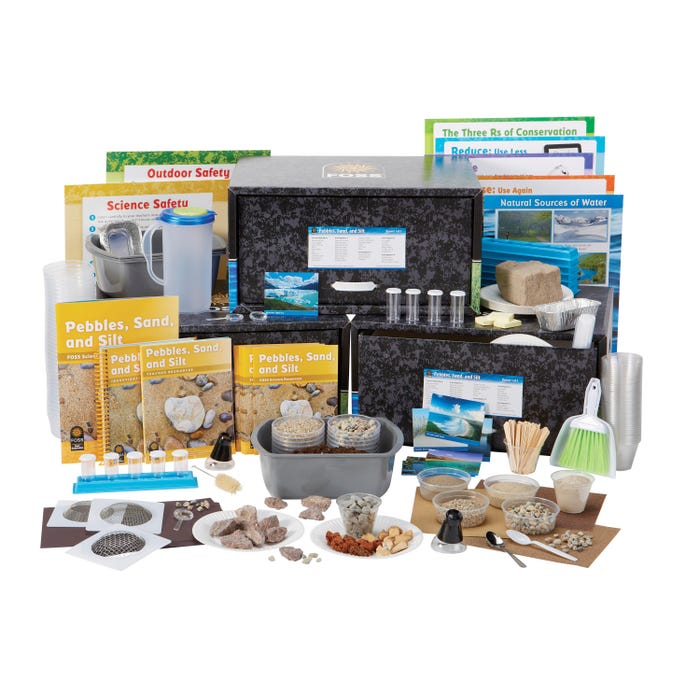 FOSS Next Generation Pebbles, Sand, and Silt, Complete Module, Print Edition, with 32 Seats Digital Access