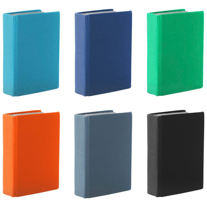 Kittrich Stretchable Book Covers, 8 x 10 Inches, Assorted Primary Colors, Set of 24