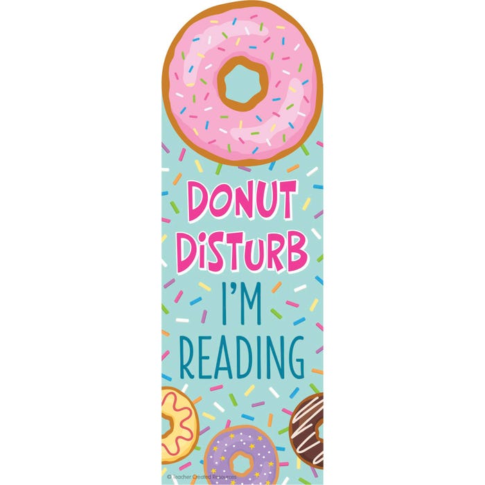 Teacher Created Resources Scented Bookmarks, Donut, Pack of 30