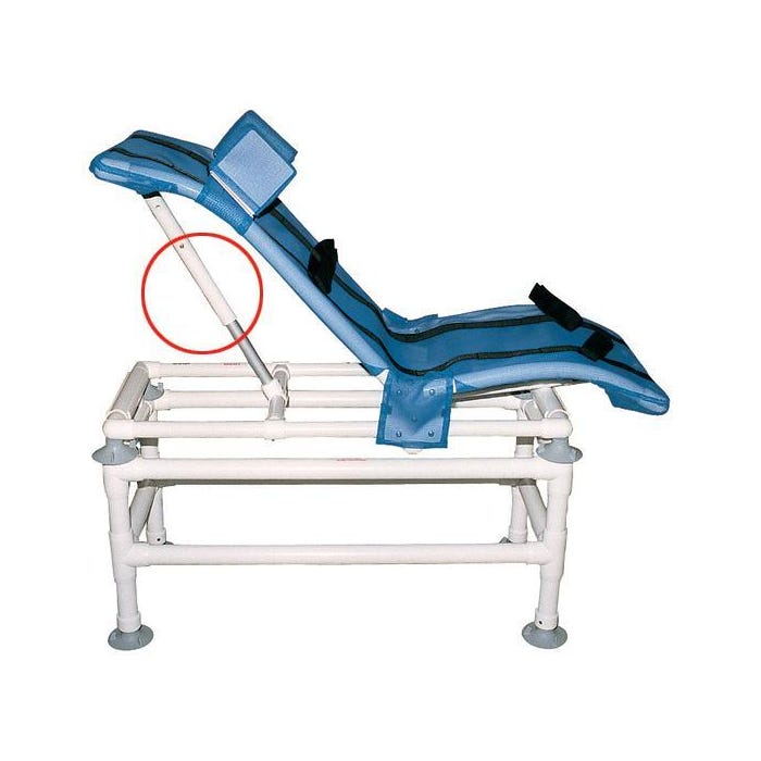 Adjustable Bath Chair, Adjustable Head Stabilizer