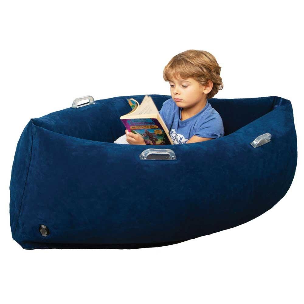 Bouncyband Comfy Hugging Pea Pod, 48 Inches, Blue 2121401
