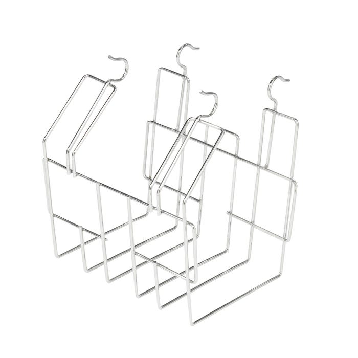 Classroom Select/Royal Seating Wire Book Basket, Chrome