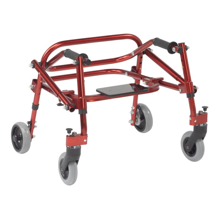 Nimbo Lightweight Posterior Gait Trainer with Flip Down Seat