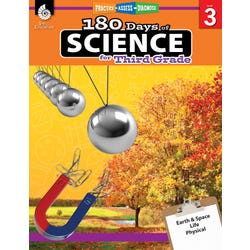 Shell Education 180 Days of Science Book, Grade 3 2213553
