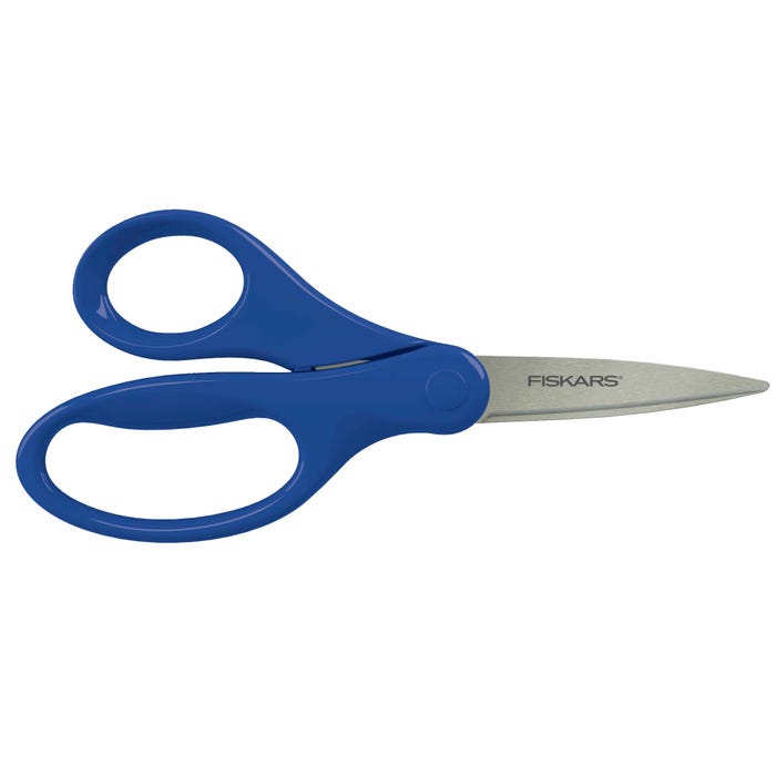 Fiskars Big Kids Scissors, 6 Inches, Pointed Tip, Color Will Vary