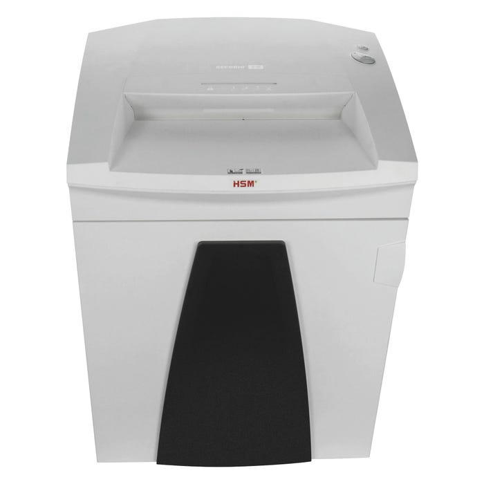 HSM of America Securio B35S Strip-Cut Shredder, 34.3 Gal Bin, 35-1/4 x 24.3 x 20-9/16 in, White