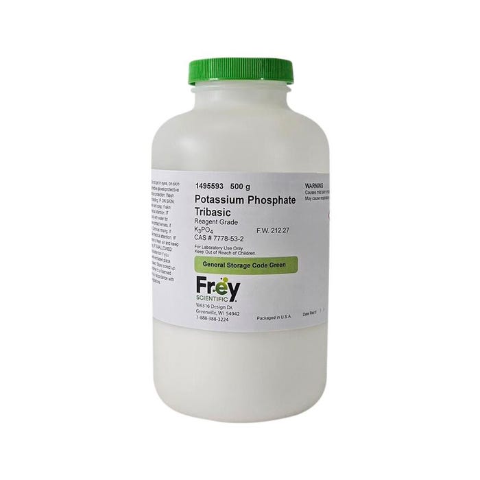 Frey Scientific Potassium Phosphate Tribasic, Reagent Grade, 500 Grams
