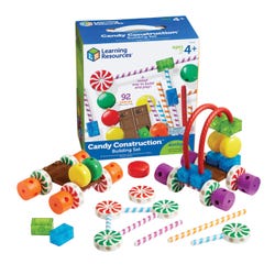 Learning Resources Candy Construction Set, 92 Pieces 1426305