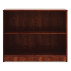 Image for Lorell Laminate 2 Shelf Bookcase, 36 x 12 x 29-1/2 Inches, Cherry from School Specialty