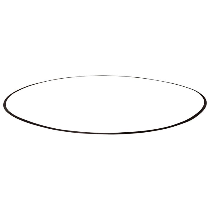 Champion Sports RHINO Men's Lacrosse Crease, 18 Feet, Black