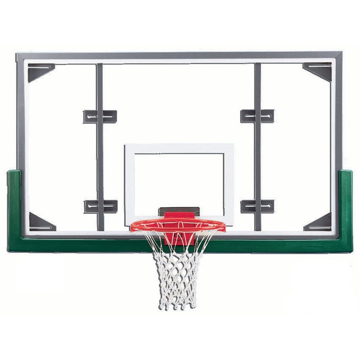 Gared Recreational Conversion Glass Basketball Backboard, 72 x 44 Inches