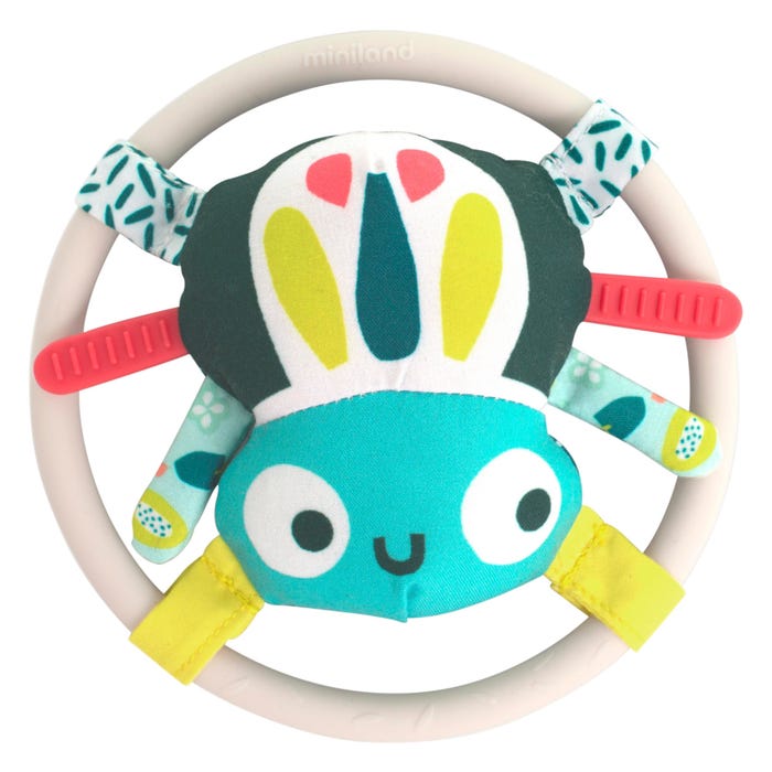 Miniland Feel to Learn Spider Rattle