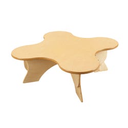 Childcraft Blossom Adjustable Toddler Table, 35-3/4 x 35-3/4 x 14 to 19 Inches, Item Number 1464145
