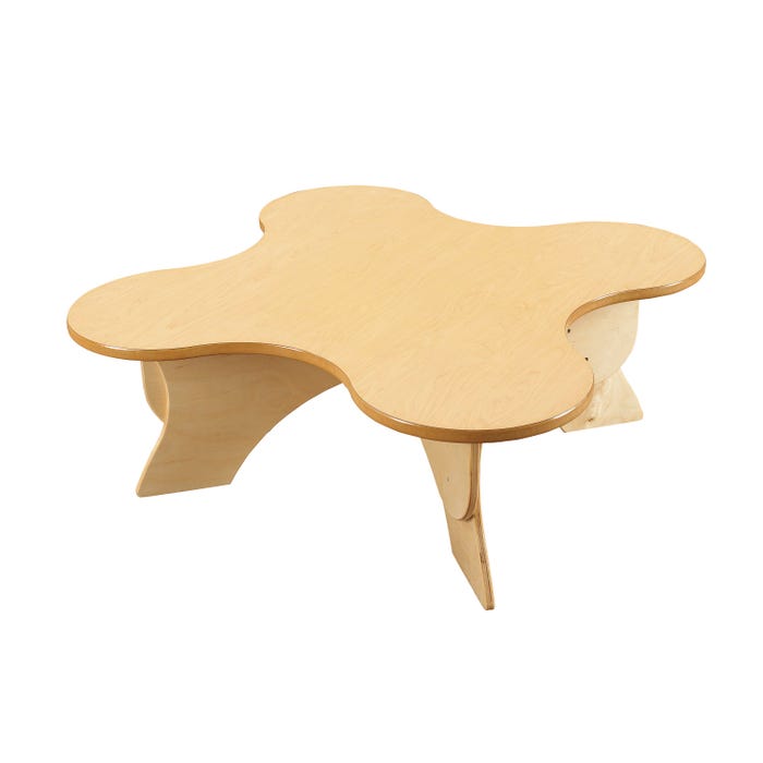 Childcraft Blossom Adjustable Toddler Table, 35-3/4 x 35-3/4 x 14, 16-1/2, and 19 Inches