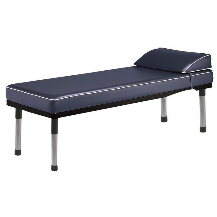 Classroom Select Royal Seating Recovery Lounge, Adjustable Height, 26 x 72 Inches, Detachable Pillow, Navy Blue