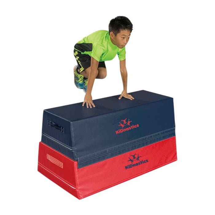Sportime KiDnastics Trapezoid Vault Boxes, 2 Piece