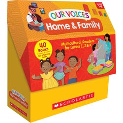 Scholastic Our Voices Home and Family, Grades 1-2, Set of 40, Item Number 2098541