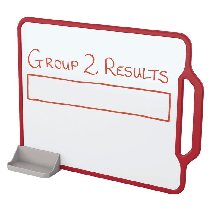 Classroom Select Portable Markerboard Single Docking Channel and Marker Tray, Slate