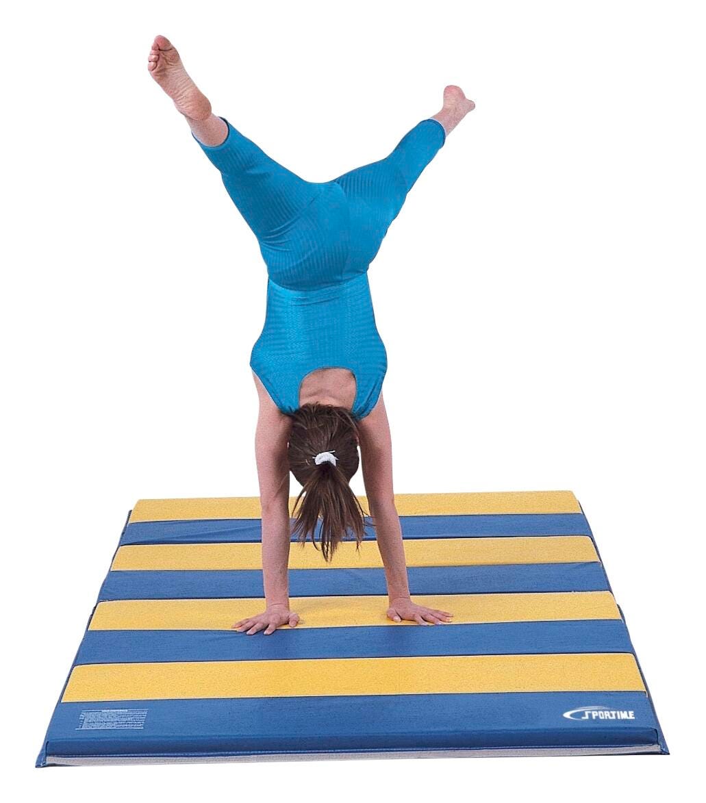 FlagHouse Deluxe 1-3/8 Inch Thick, Cross-Linked Polyethylene Mat, 2-Sided Hook and Loop 4001918