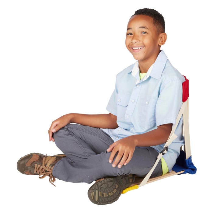 HowdaHug Roll-Up Seat, 16 x 15 x 15 Inches, Multiple Colors