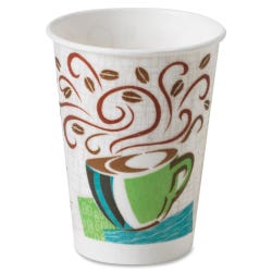Dixie Foods Perfectouch Insulated Hot Cup, 16 oz Wise Sized, Pack of 25, Item Number 1334486