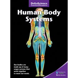 Delta Science Content Readers Human Body Systems Purple Book, Pack of 8, Item Number 1278123