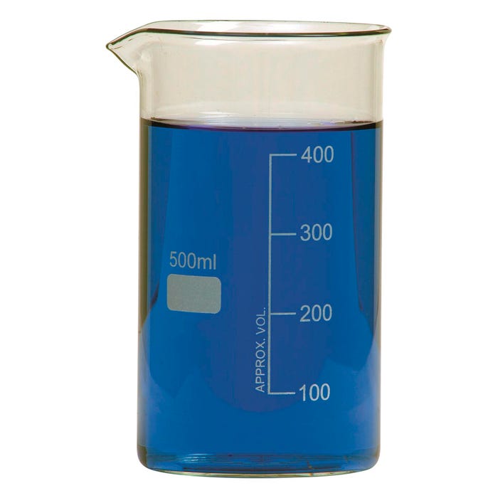 United Scientific Tall Form Berzelius Beakers, Borosilicate Glass, 1000 Milliliters, Pack of 6