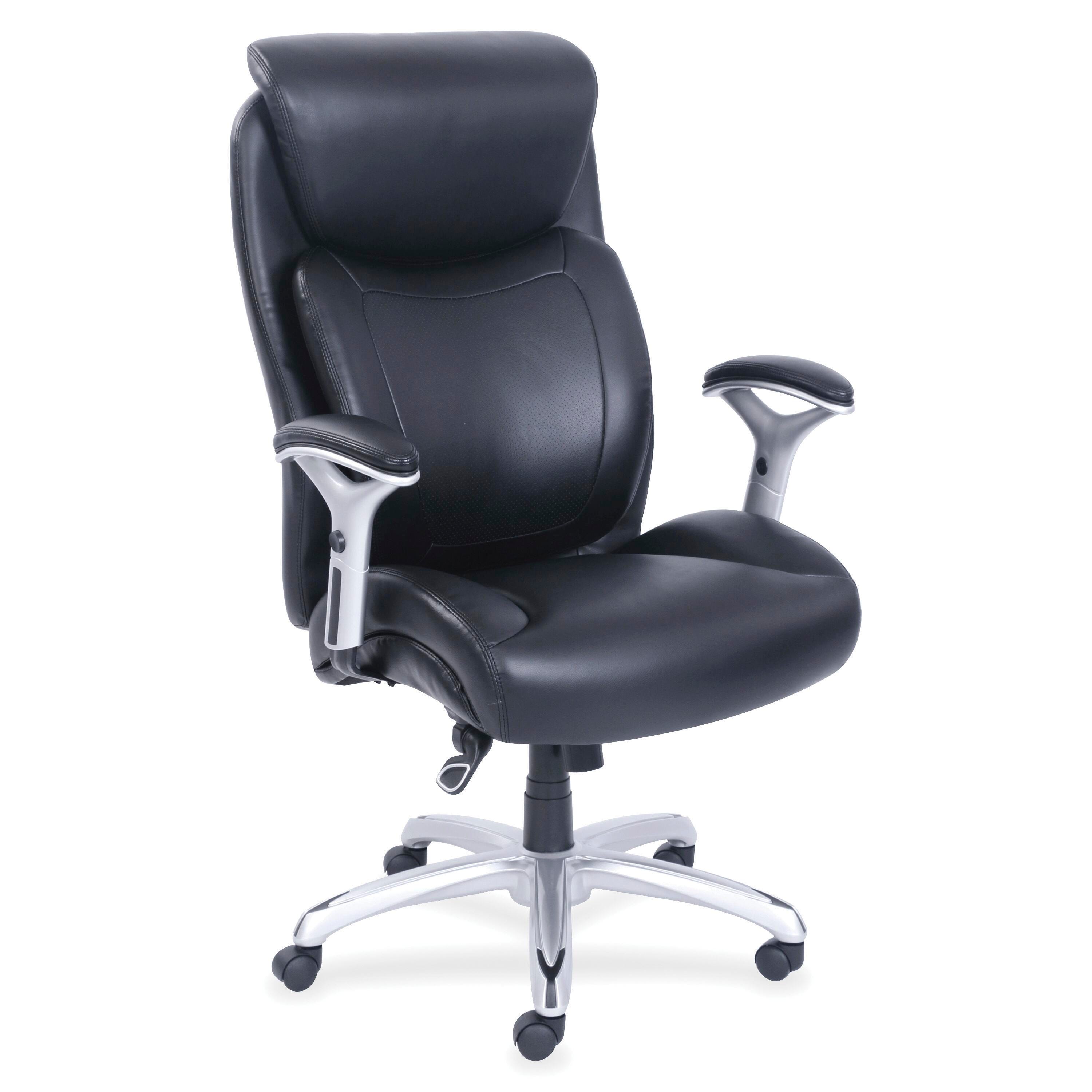 Lorell Big & Tall Chair with Flexible Air Technology, 19-3/4 to 22-3/4 Adjustable Seat Height