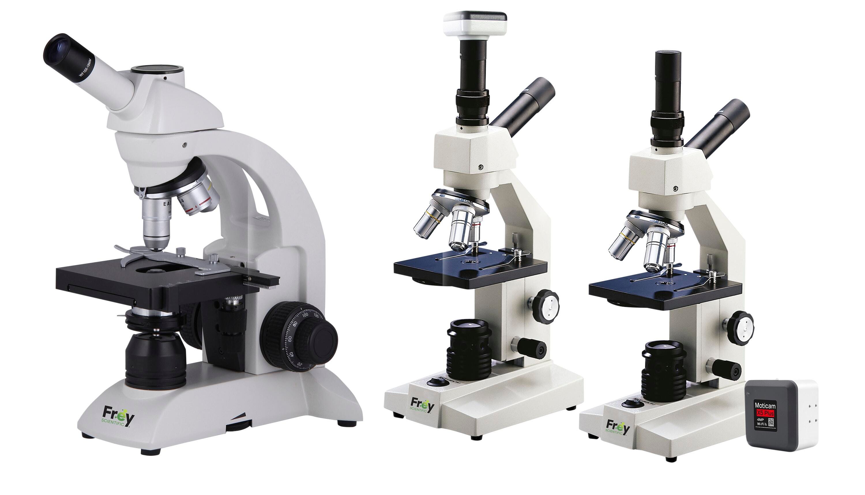 Image for Frey Scientific Digital Classroom Microscope Bundle, 132-CLED/214-RLED from School Specialty
