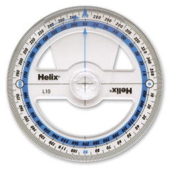 Helix Angle Measure Protractor, 4 Inch