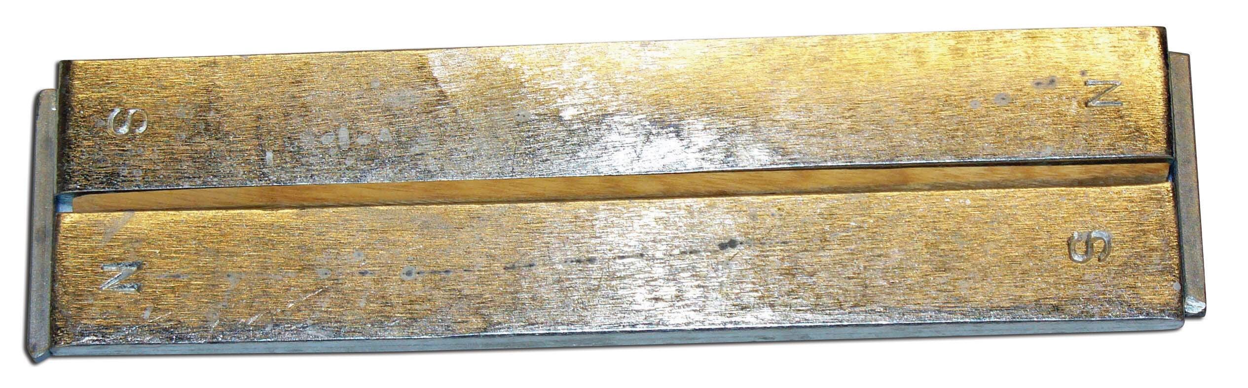 Frey Scientific Plain Steel Bar Magnets, North/South, Pack of 2, Item Number 501488